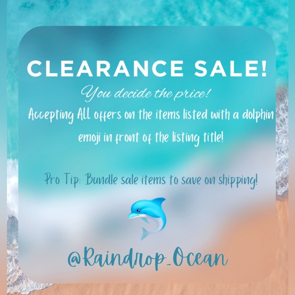 🐬 Clearance Sale❣︎ Need to ship ASAP!🐬 - Picture 1 of 1